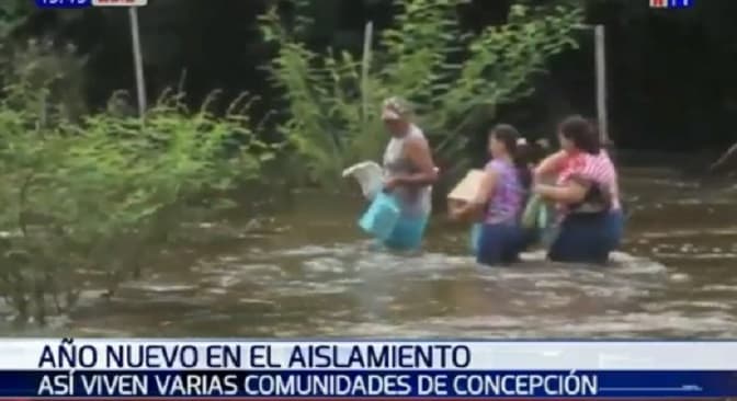 Ciudadanos quedan aislados a causa del temporal