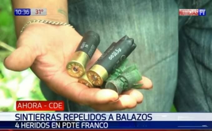 Tres heridos en tiroteo luego de invasión