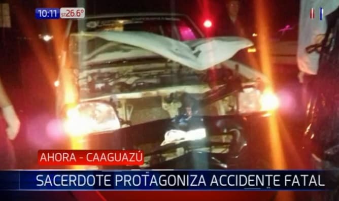 Sacerdote arrolló y mató a reciclador