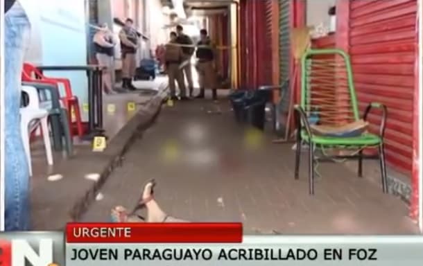Paraguayo es acribillado en Foz de Yguazú