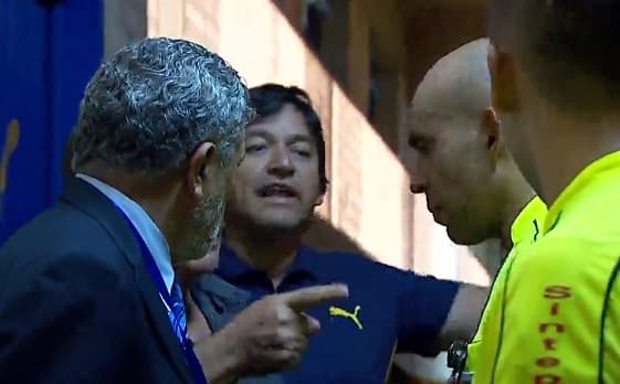 Árbitros se pronuncian luego de incidente con titular de Luqueño