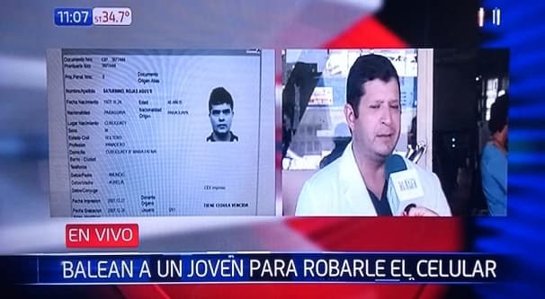 Baleado en asalto no volverá a caminar