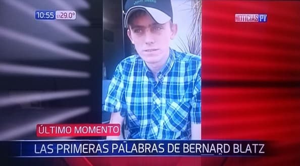 Con delgadez extrema, Bernhard Blatz agradece el apoyo