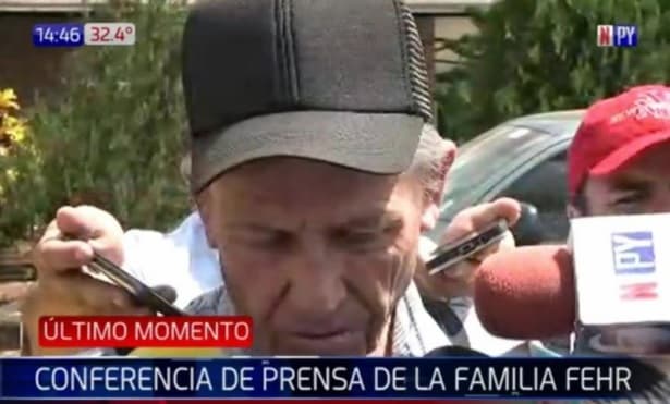 Padre de Abrahán Fehr agradece al EPP