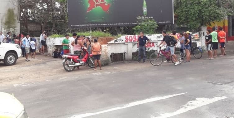 Hallan cadáver en desagüe del centro de la capital