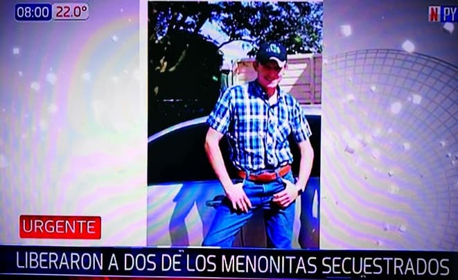 Liberan a menonitas secuestrados