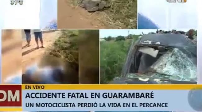 Motociclista perece desmembrado en choque