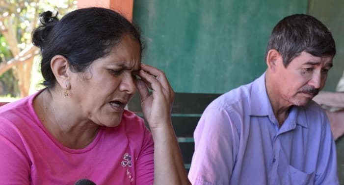 Padres de Edelio visitaron a Bernhard y no obtuvieron respuestas