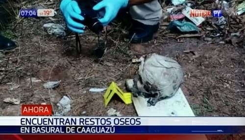 Hallan restos óseos en vertedero clandestino