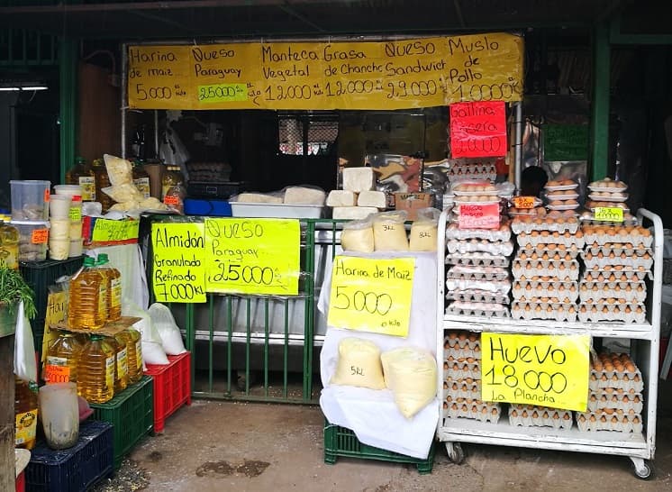 Ingredientes para chipa con precios accesibles en el Abasto