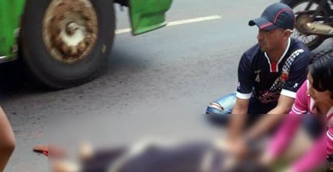 Mujer fallece tras ser arrollada por ómnibus