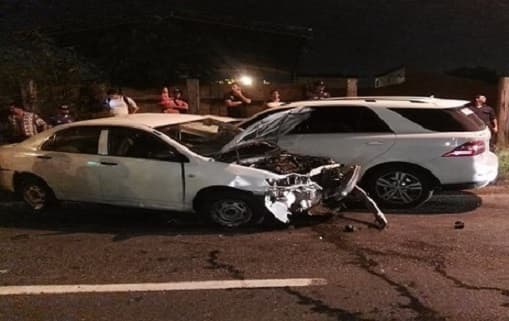 Accidente sobre Madame Lynch dejó como saldo un fallecido