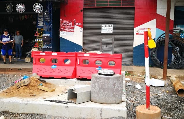 Múltiples problemas por obra del metrobús