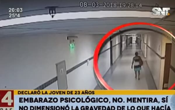 Joven confiesa que inventó embarazo