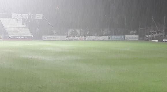 Santaní vs Nacional quedó suspendido