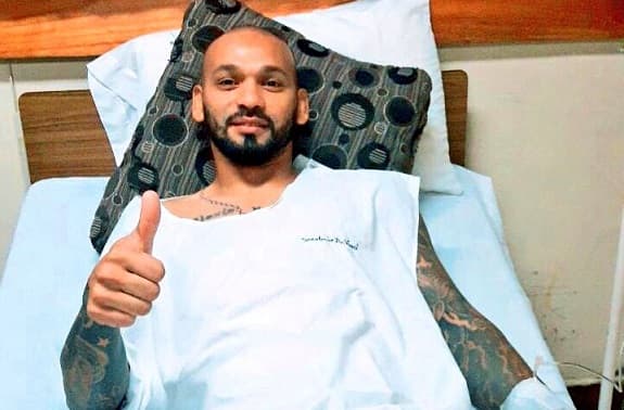 Rotura de ligamentos deja al margen de las canchas al “Loco” Pérez