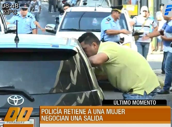 Tiroteo por infidelidad en el centro de Asunción