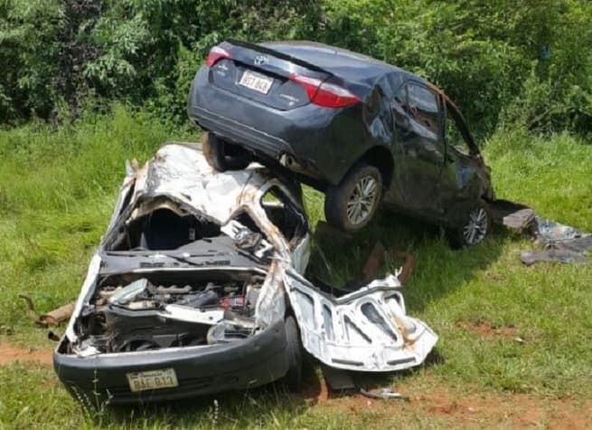 Mujer resulta con heridas graves tras accidente en ruta