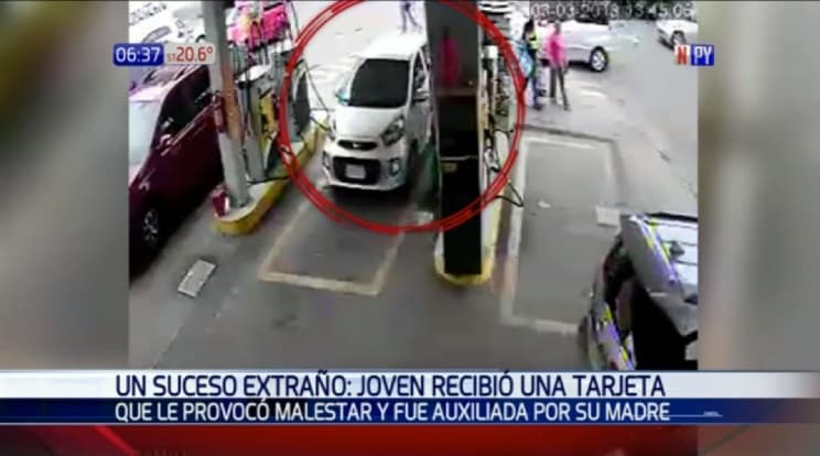 Identifican a hombre que entregó tarjeta con sustancia peligrosa