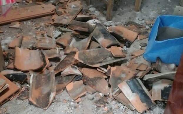 Se desmorona techo de escuela en Ñemby