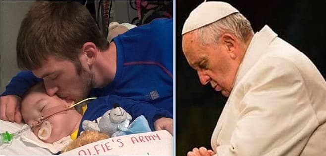 Francisco expresa profundo dolor tras la muerte de Alfie Evans