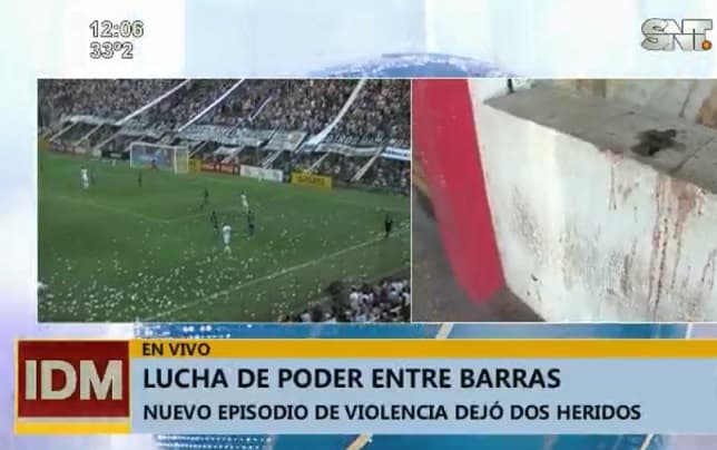 Pelea por liderazgo de barrabrava de Olimpia deja dos heridos