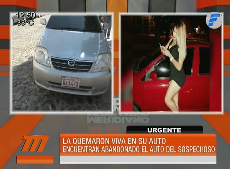 Caso de mujer calcinada: Dan a conocer identidad del sospechoso