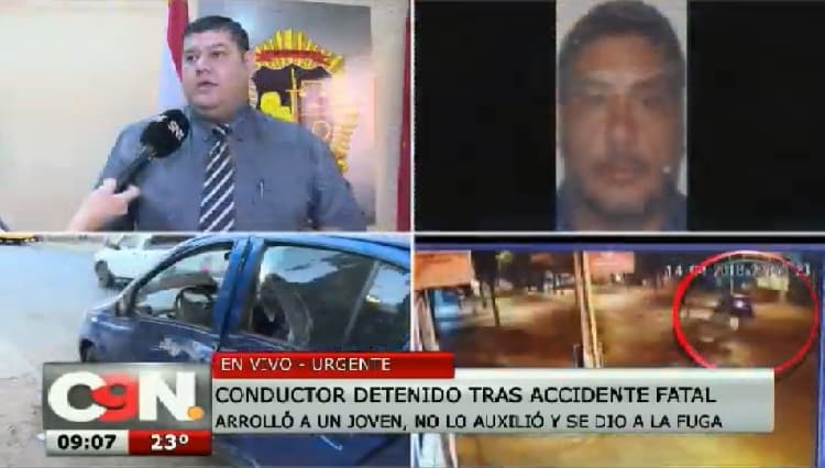 Conductor que huyó de fatal accidente fue capturado