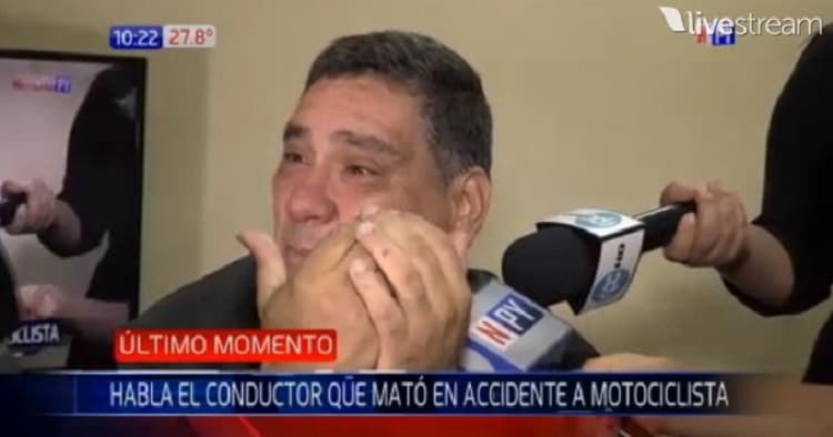 Huyó de fatal accidente y ahora dice estar arrepentido