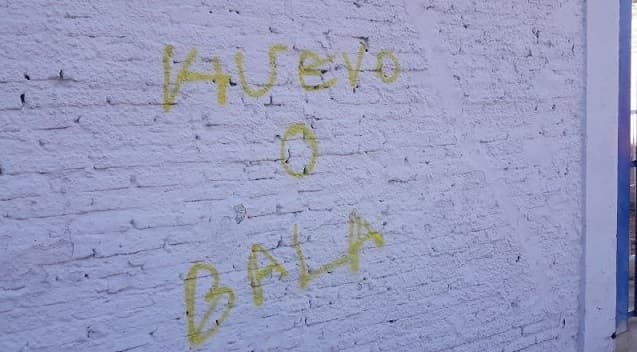 “Huevo o bala”, mensaje ante mala campaña de Luqueño