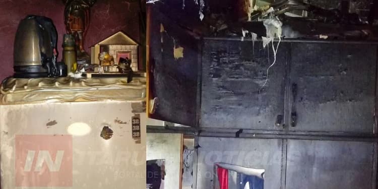 Bebé muere en incendio en Encarnación
