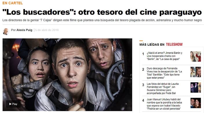 Los Buscadores debuta en Argentina en medio de halagos de críticos