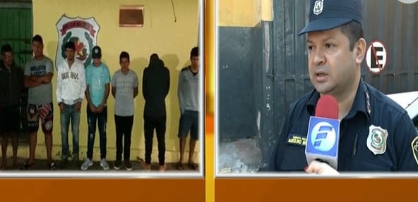 Jóvenes capturados por carreras clandestinas