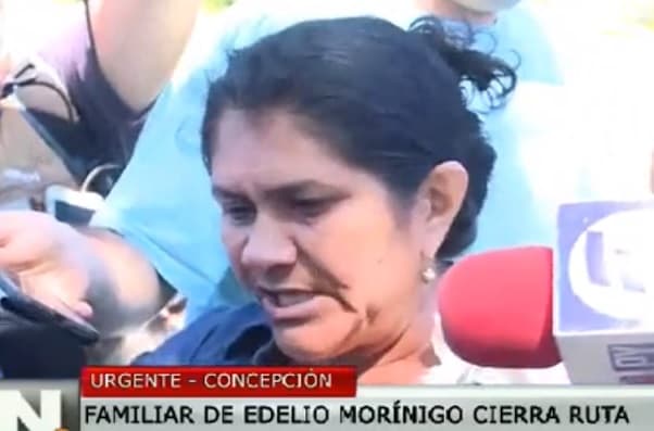 Cierre de ruta y amenaza de crucifixión