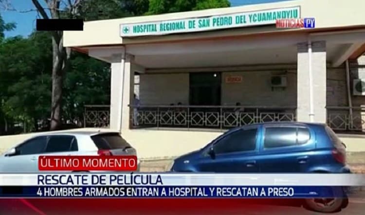 Desconocidos reducen a guardias y rescatan a reo