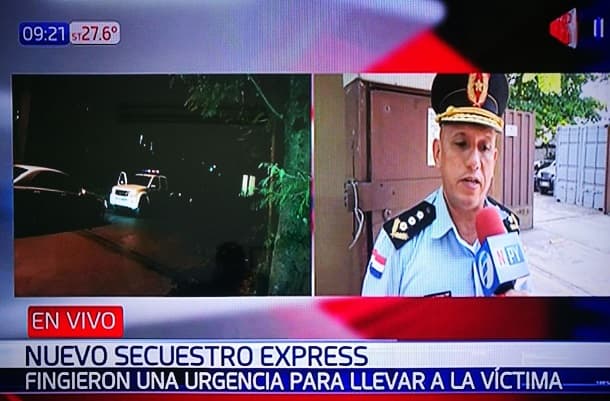Llamativo caso de secuestro exprés en Asunción