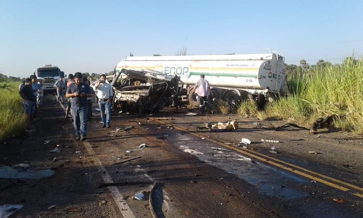 Ruta Transchaco: Heridos de gravedad en triple choque
