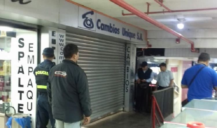 Rastrean lavado en casa de cambios de Ciudad del Este