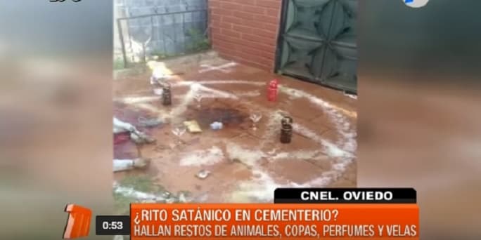 Sacrifican a cabra en extraño ritual