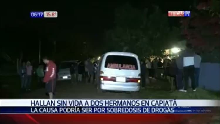 Hallan a dos hermanos sin vida en Capiatá