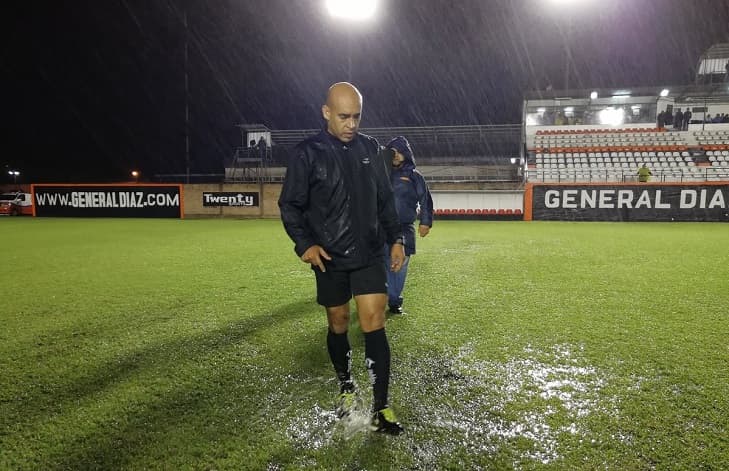 Posponen General vs Santaní por temporal