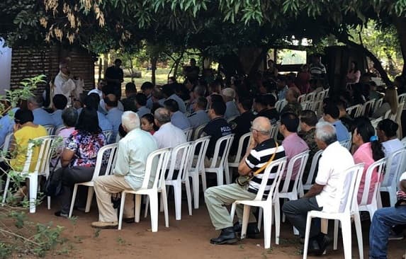 Realizan misa por cumpleaños de Edelio Morínigo