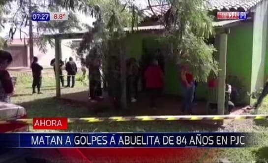 Matan a golpes a anciana en Pedro Juan Caballero