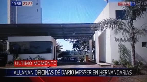 Allanan empresa de Darío Messer