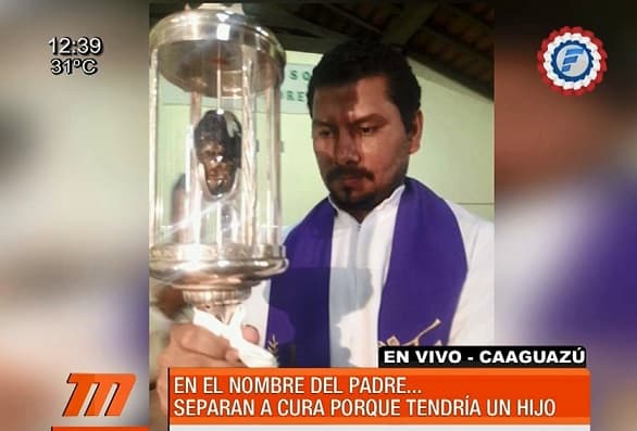 Cura fue apartado de parroquia por tener al menos un hijo