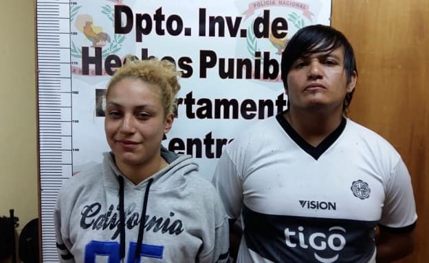 Detienen a motochorra y su pareja