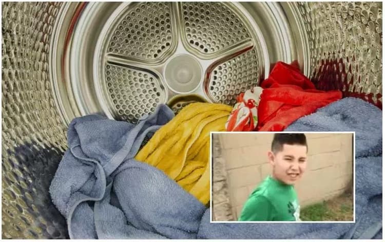 Juego de niños terminó en muerte en un secarropas