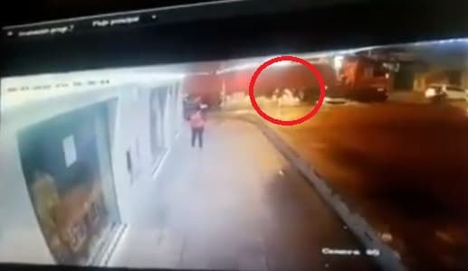 Imprudencia fatal quedó registrada en video