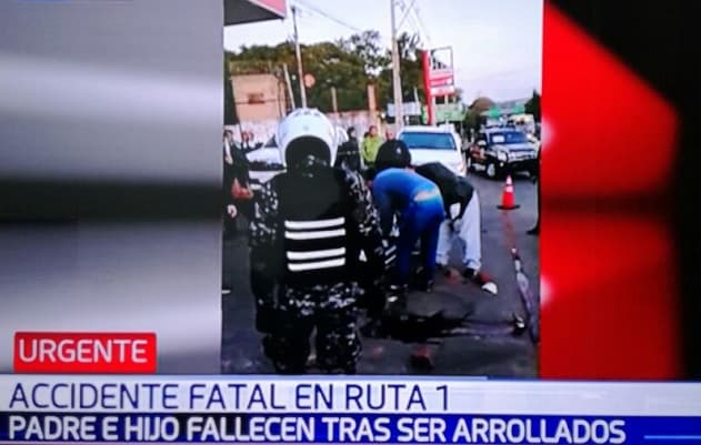 Padre e hijo fallecen en fatal percance