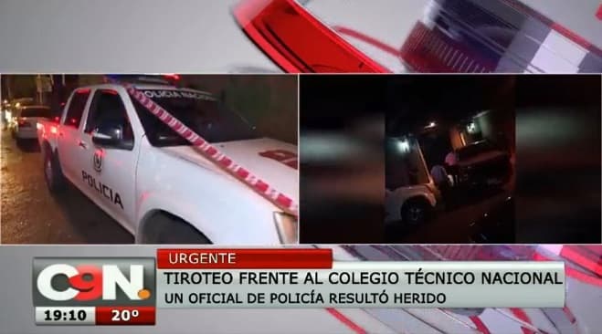Dos heridos tras balacera frente a colegio capitalino